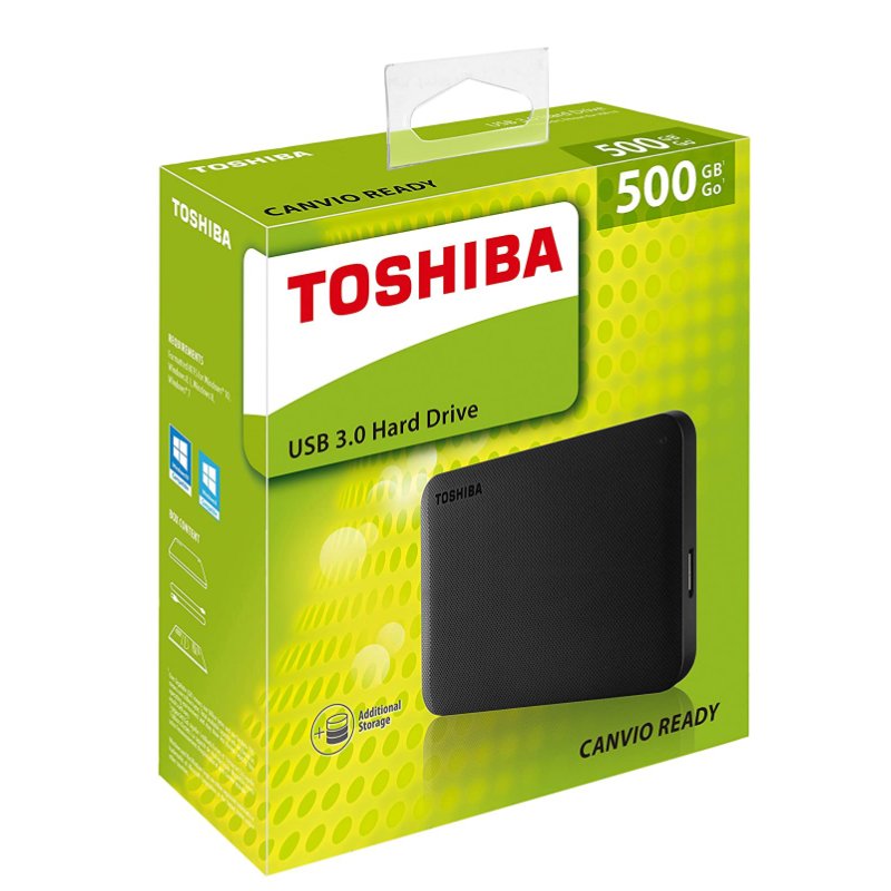 Toshiba 500GB External Hard Drive