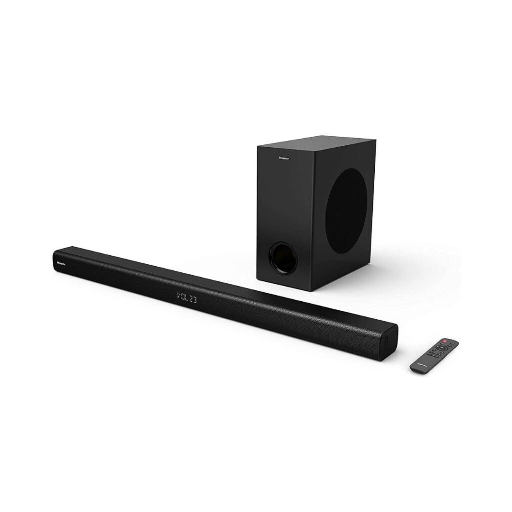 Hisense (HS218) 2.1CH 200W Output Sound Bar Infinite Solutions