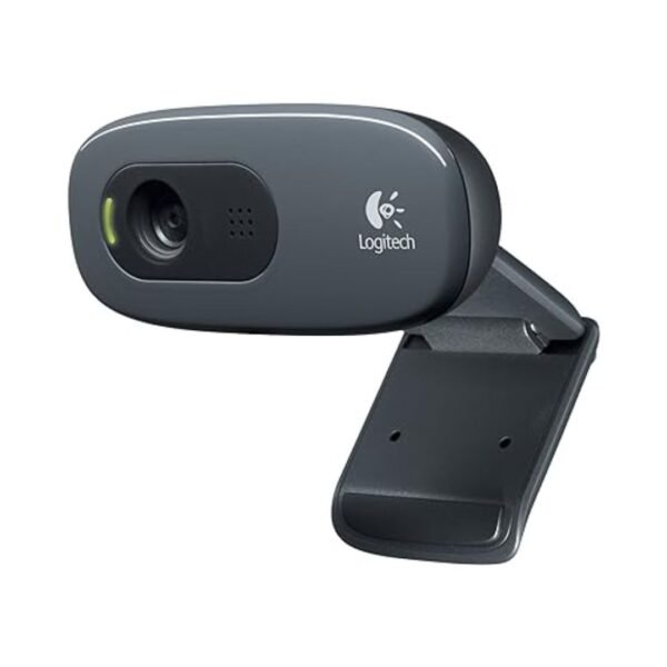 Logitech C310 HD Webcam, 720p/30fps, Widescreen HD Video Calling, HD Light Correction, Noise-Reducing Mic