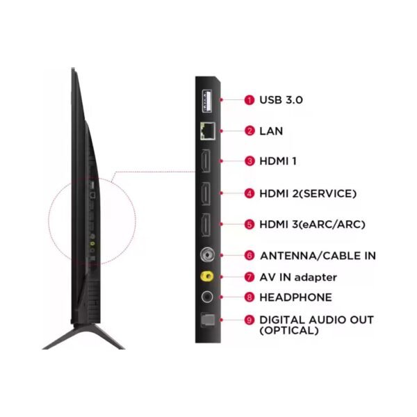 TCL 85C655 QLED TV