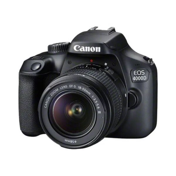 Canon EOS 4000D DSLR Camera with EF-S 18-55 mm lens