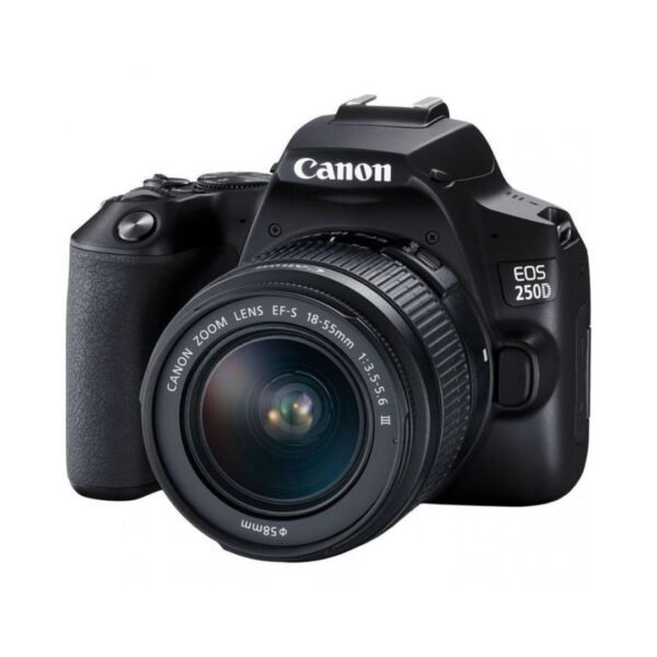 Canon EOS 250D DSLR Camera with 18-55mm