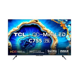 TCL 75C755 QD Mini LED 4K Google TV