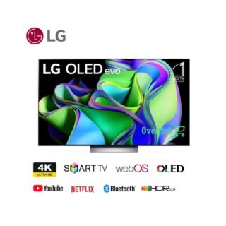 LG C3 65 inch OLED evo 4K HDR Smart TV