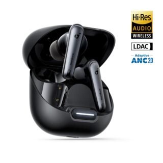Anker Soundcore Liberty 4 NC | True-Wireless Noise Cancelling Earbuds with LDAC – A3947H11- Blac