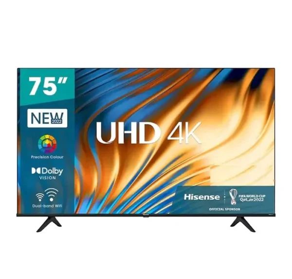 Hisense 75A6KEN 75 Inch Smart 4k UHD Frameless TV - Image 2