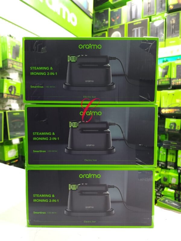 Oraimo Smart Iron OEI-801A 1740W Steaming & Ironing 2-in-1 Electric Iron - Image 2