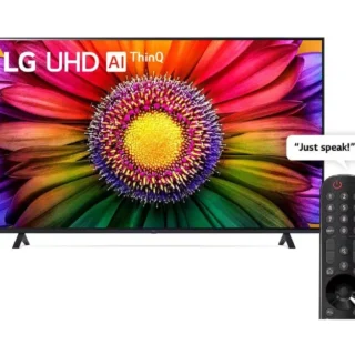 LG 50 Inch Smart TV UR805 4K UHD WebOS AI ThinQ HDR10 60Hz Magic Remote Bluetooth (50UR80506)