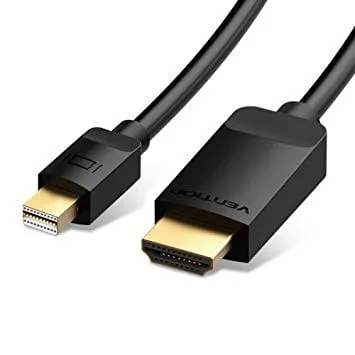 Vention HABBG Mini DP to HDMI Cable 1.5M Black Vention HABBG Mini DP to HDMI Cable 1.5M Black