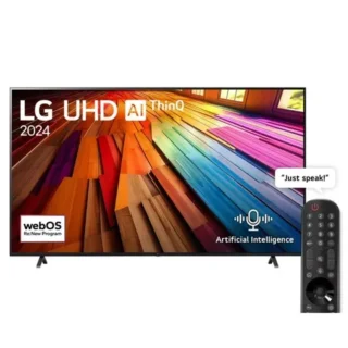 LG 75″ 75UT80006LB UHD AI UT80 4K Smart TV
