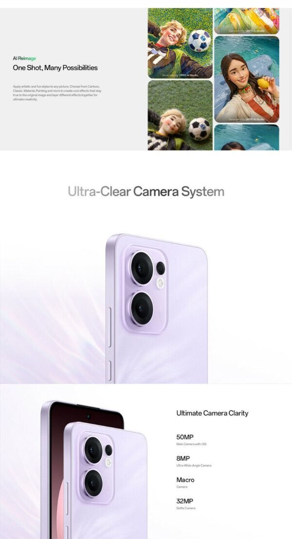 OPPO Reno 13F 5G, 12GB RAM 512GB ROM - Image 3