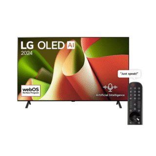 LG OLED 2024 | 77 Inch | B4 series| 4K Cinema HDR | AI Sound Pro | Magic Remote | Self-lit | Gamer Dashboard & Optimizer | WebOS24 | Smart AI ThinQ