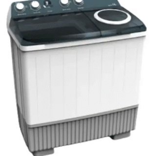 Hisense WSBE141 14 Kg Twin Tub Semi Automatic Washing Machine White