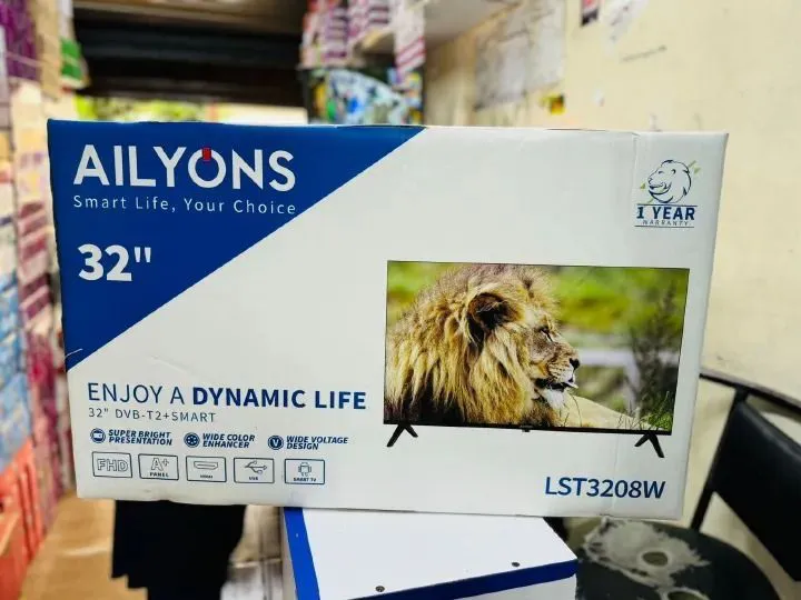 Ailyons 32 Inches LST 3208W Smart TV Frameless Design Ailyons 32 Inches LST 3208W Smart TV Frameless Design