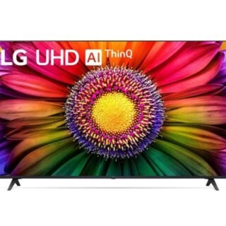 LG 55″ UHD 4K TV UR805 Series| WebOS Smart AI ThinQ Magic Remote HDR10 Pro AI Sound (5.1ch) 2 Pole stand