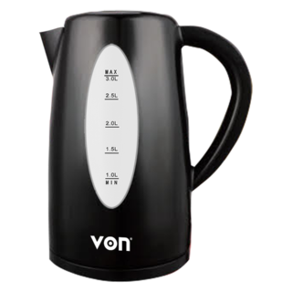 VON VSKL03BNK Cordless Kettle - 3.0L