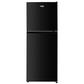 VON VRT-182NRAK Double Door Fridge, Top Mount Freezer, No Frost- 181L