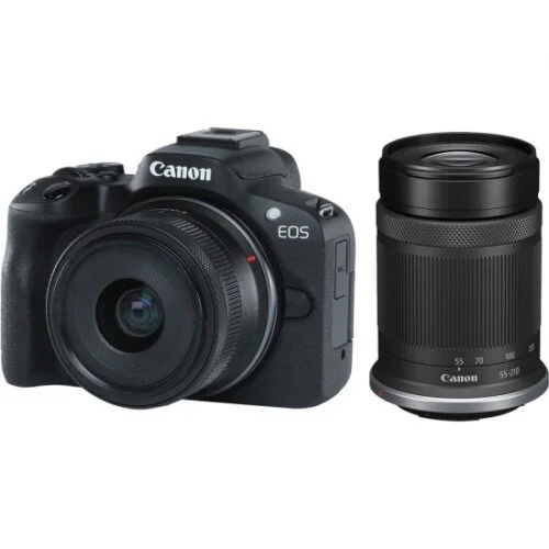 CANON EOS R50 RF-S 18-45MM + 55-210MM (DUAL) KIT CANON EOS R50 RF-S 18-45MM + 55-210MM (DUAL) KIT
