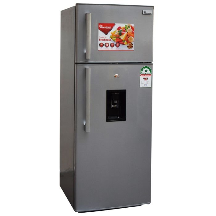 213 LITERS DOUBLE DOOR DIRECT COOL FRIDGE + DISPENSER, SILVER- RF/130 213 LITERS DOUBLE DOOR DIRECT COOL FRIDGE + DISPENSER, SILVER- RF/130 - Image 4