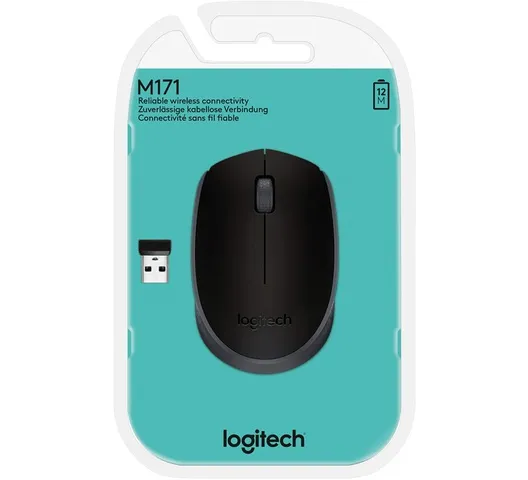 Logitech Wireless Mouse M171 – Black Logitech Wireless Mouse M171 – Black