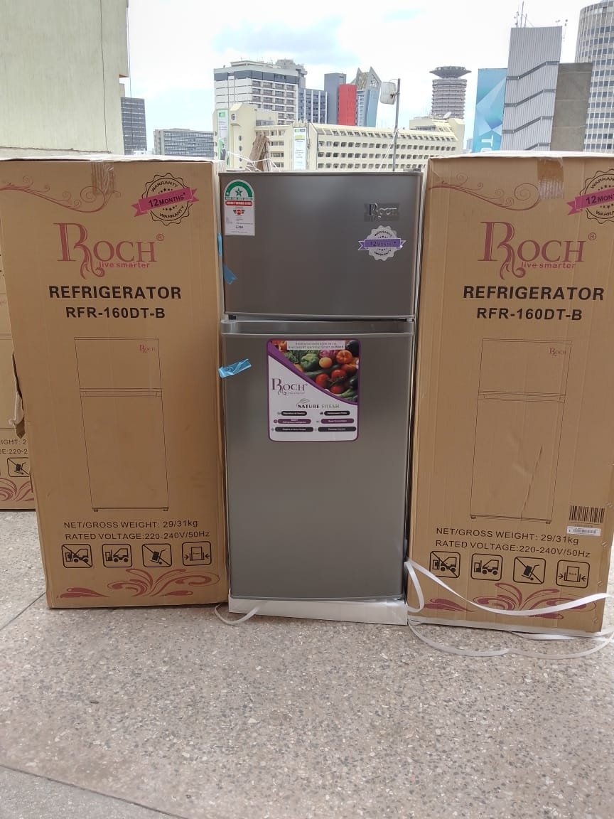 Roch 128litres RFR-160DT-B Double Door Refrigerator Roch 128litres RFR-160DT-B Double Door Refrigerator