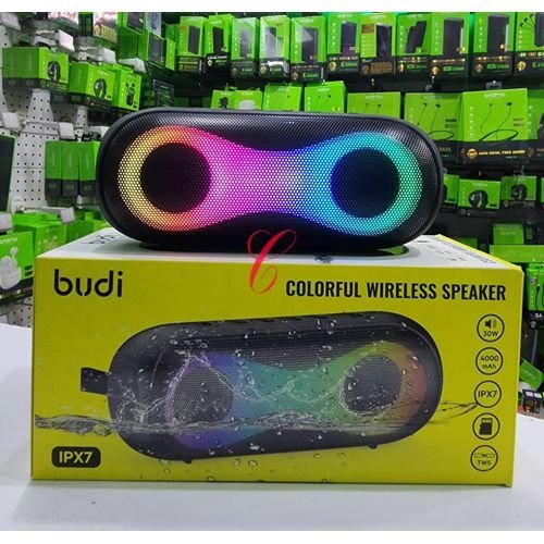 Budi SP07B 30W IPX7 Colorful Wireless Speaker.