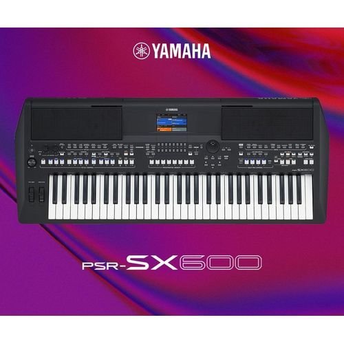 Yamaha PSR-SX600 61-Key Arranger Workstation Keyboard