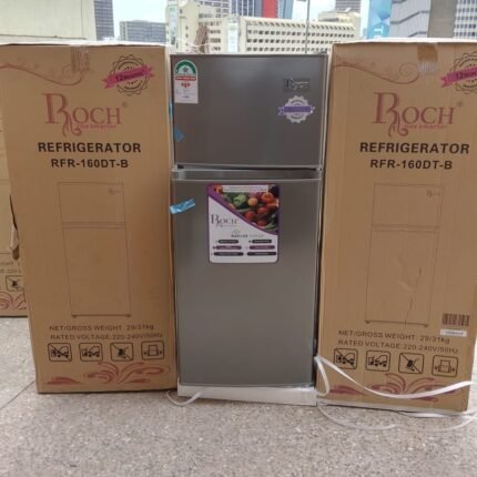 Roch 128litres RFR-160DT-B Double Door Refrigerator