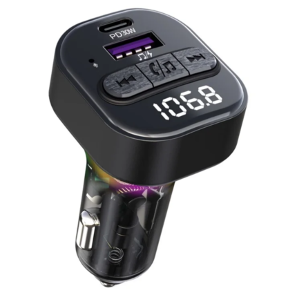 Budi Bluetooth FM Transmitter 36w Fast charging Car Charger – CCT06B