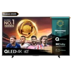 Hisense 43″ QLED 43Q6 Vidaa Smart 4k TV
