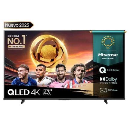 Hisense 43″ QLED 43Q6 Vidaa Smart 4k TV