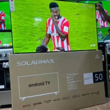 SolarMax 50-Inch Full HD LED Smart TV with Built-In Wi-Fi