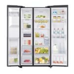 635L Refrigerator Side by Side Non-plumbed Water & Ice dispenser