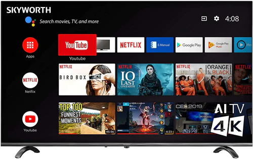 Skyworth 65 Inch Smart Tv  UHD Android 10 TV