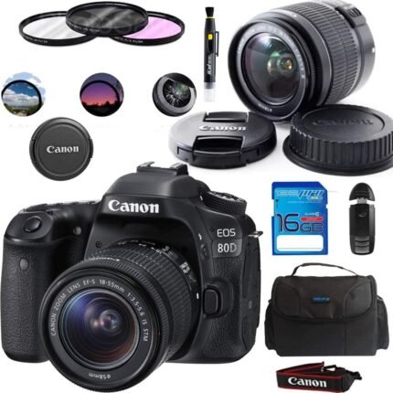 EOS 80D +EF-S 18-55 IS STM KIT