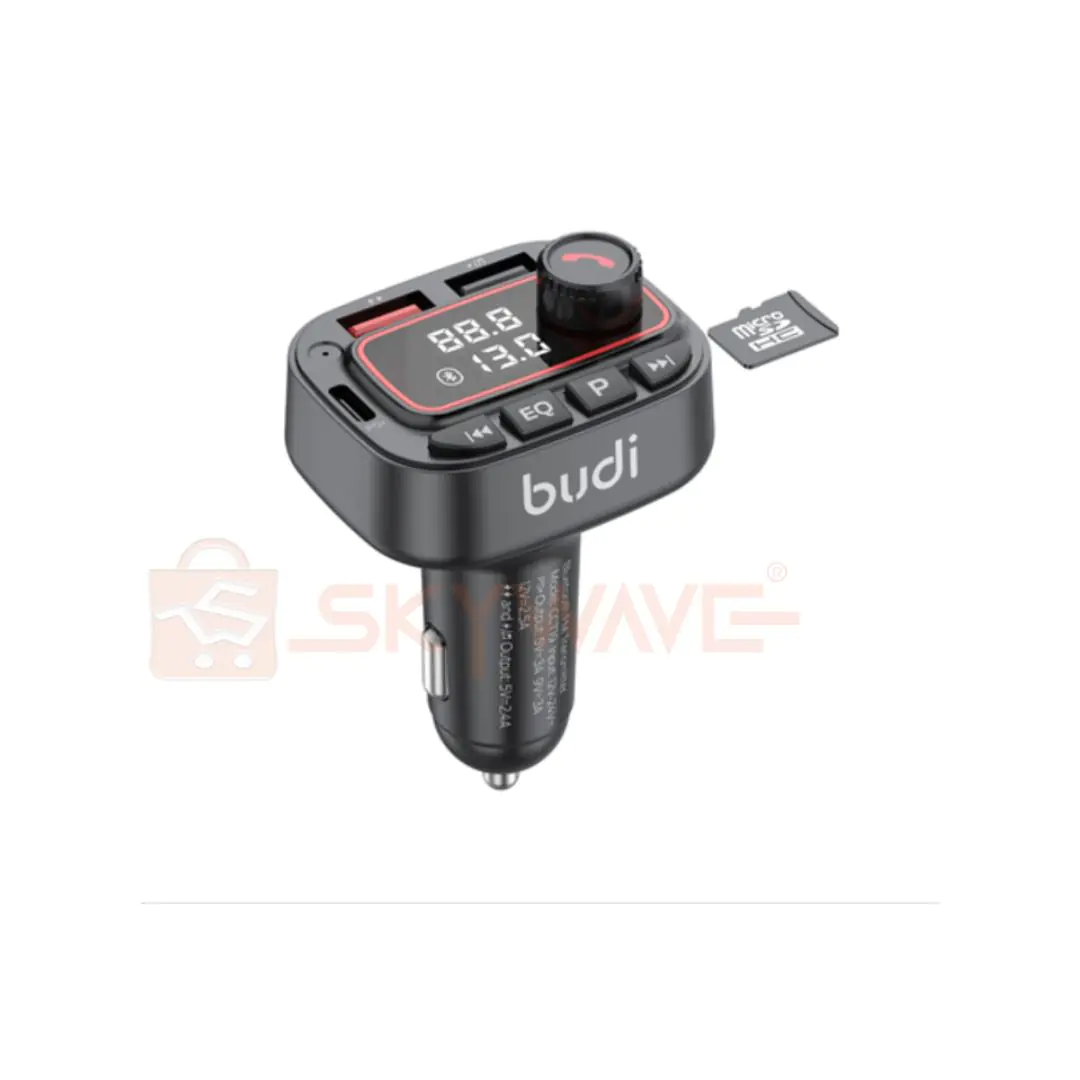 Budi CCT19B 42W FM Bluetooth Car Transmitter