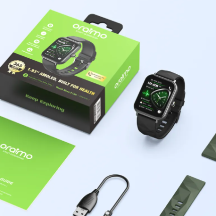 Oraimo Watch Nova 2 Lite OSW-814L smartwatch, product photograph