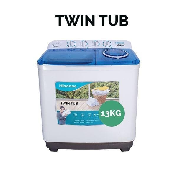 Hisense 13.5KG Top Load Twin Tub Washing Machine