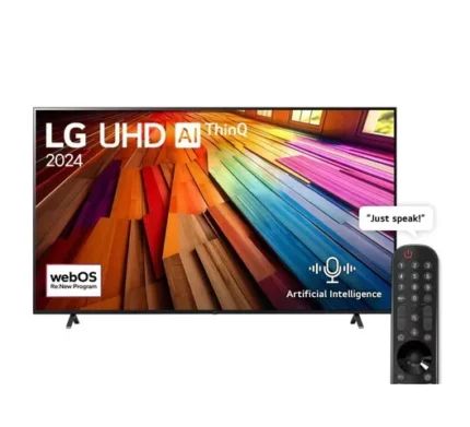 LG 75″ 75UT80006LB UHD AI UT80 4K Smart TV