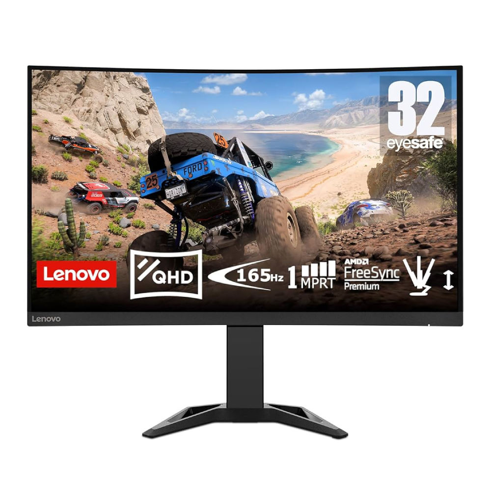 Lenovo G32QC-30 31.5-Inch Curved Gaming Monitor