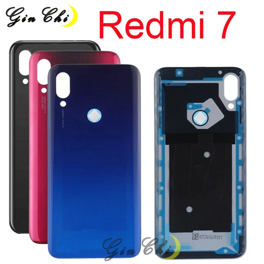 Xiaomi Redmi 7 Glass Back Cover Replacement