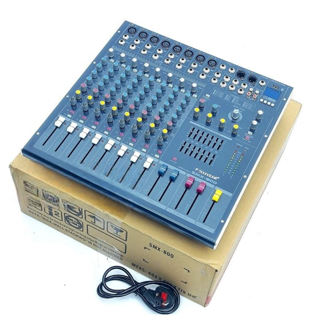 Soundcraft SMX800 8-Channel Mixer