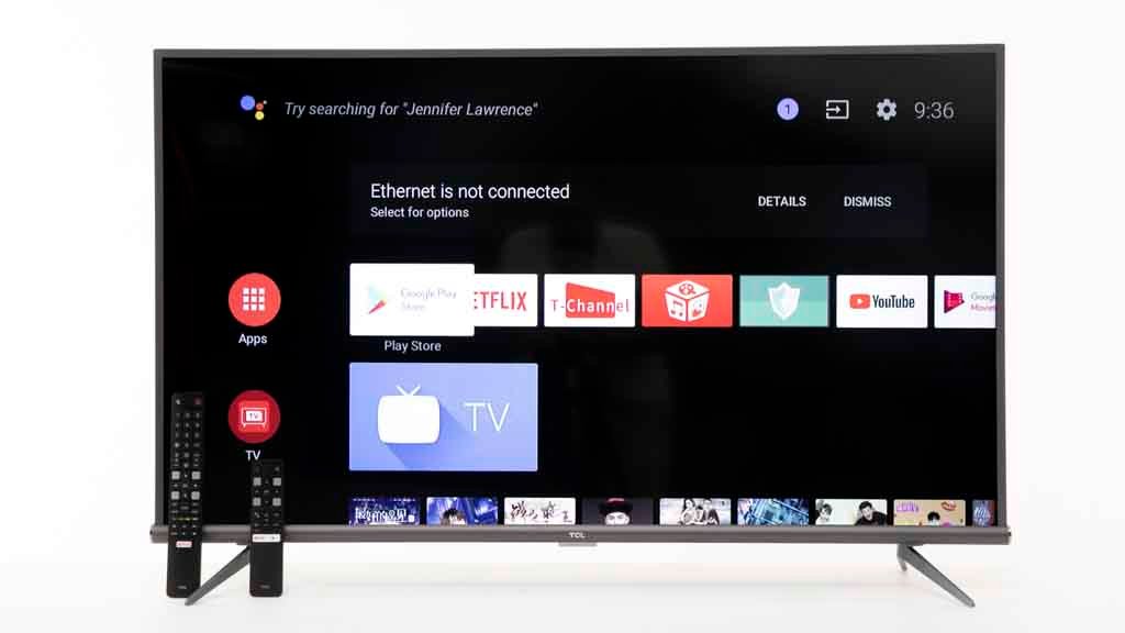 TCL 43P8M 43-inch 4K UHD Android Smart TV