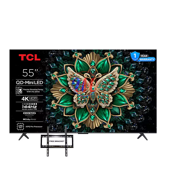 Sale TCL 55 Inch 55C6K Premium QD-MiniLED TV 2025