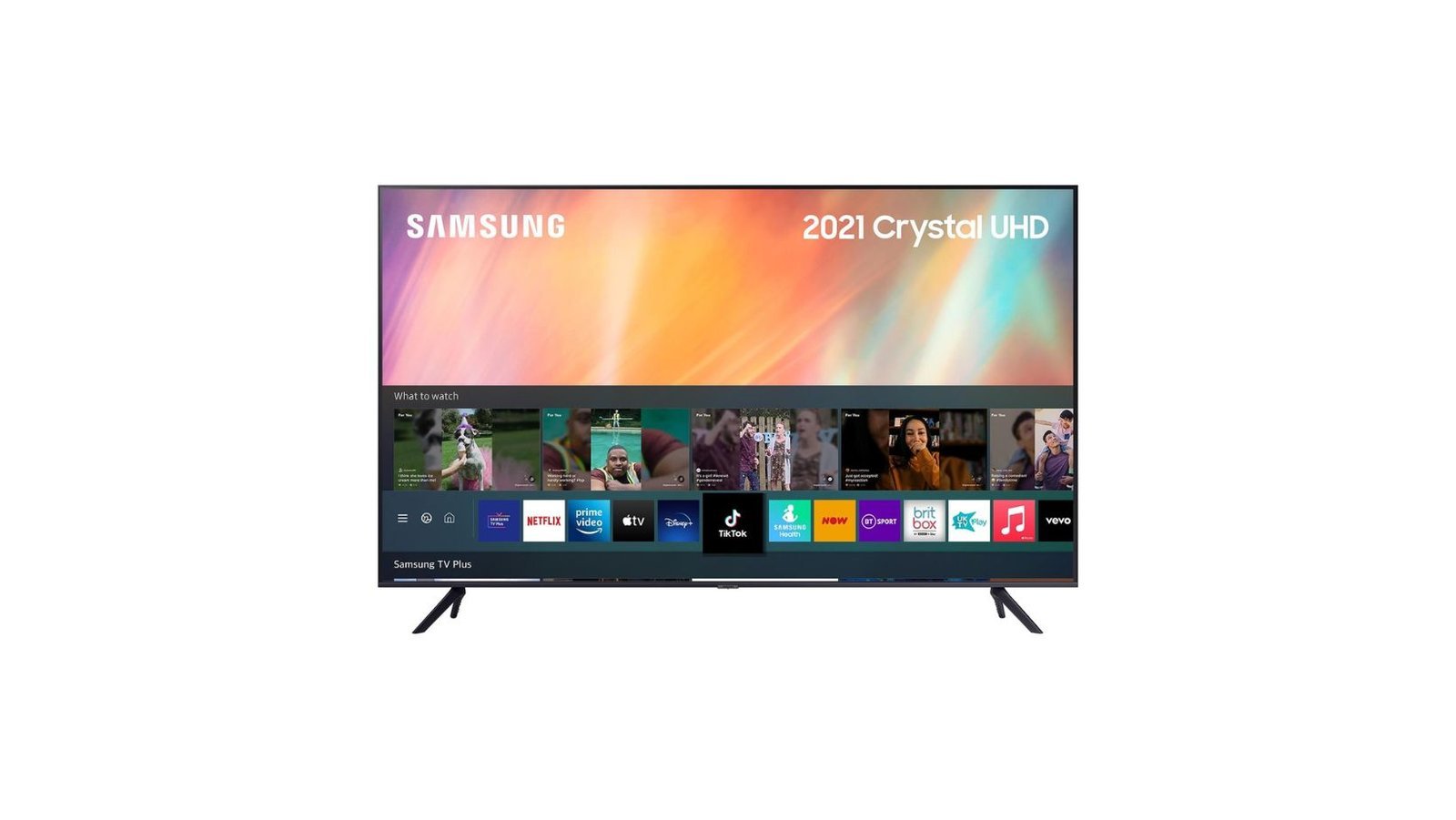 Samsung AU7100 55 inch UHD 4K HDR Smart TV Late(2021)