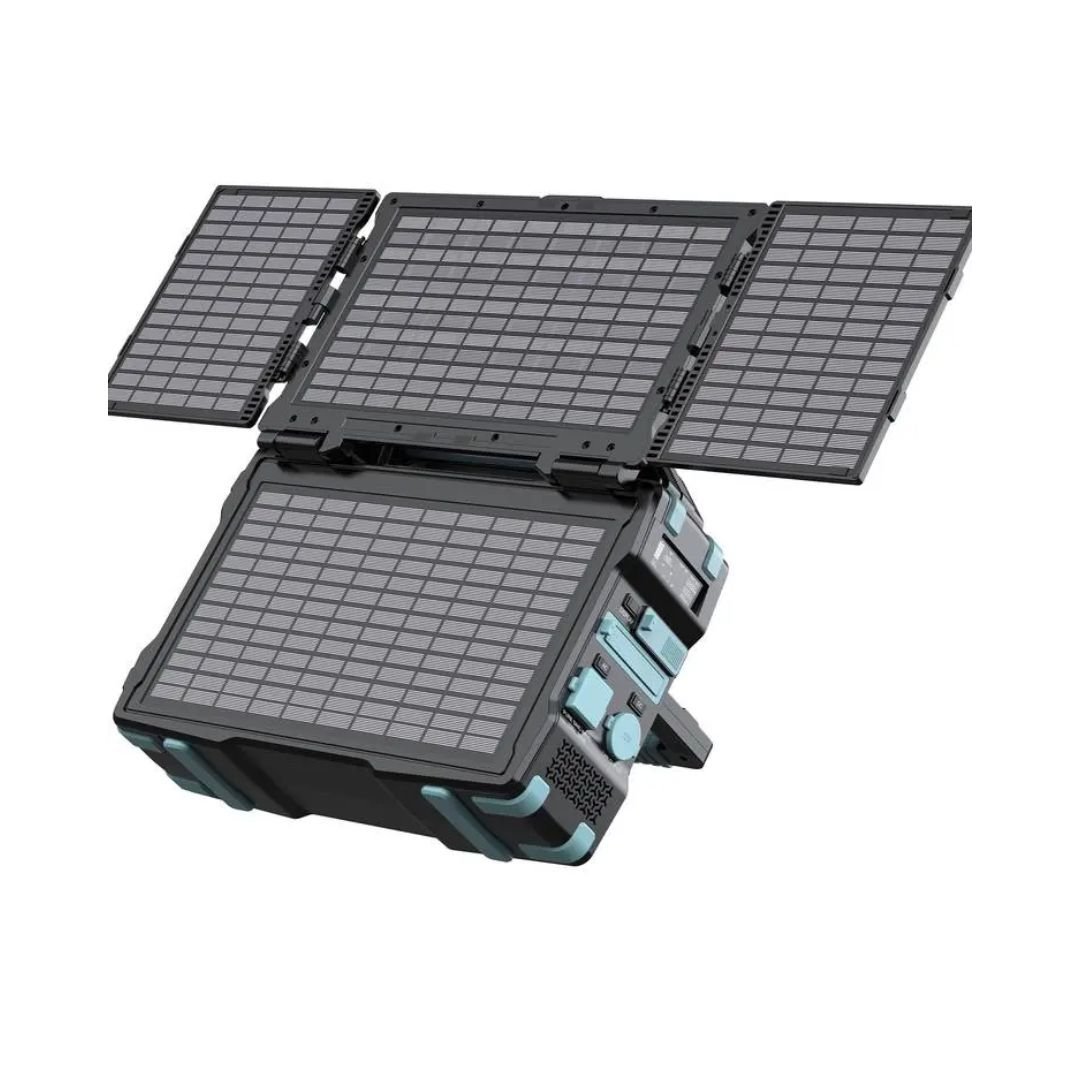 Powerology 76800mAh 300W Solar Input Portable Generator