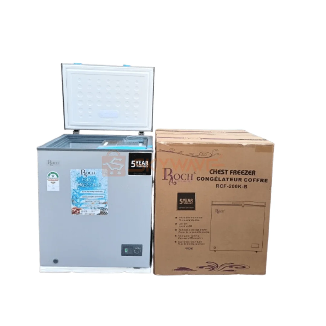 ROCH CHEST FREEZER 145 LITRES RCF-200K-B