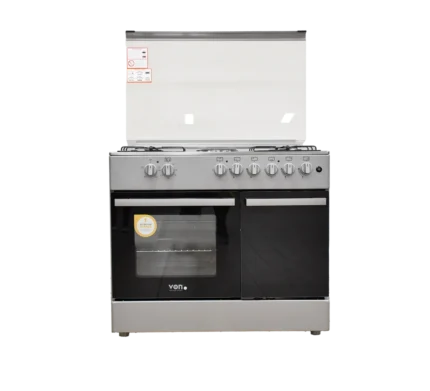 Von Cooker 4 Gas + 2 Electric VCF964241NFS Silver
