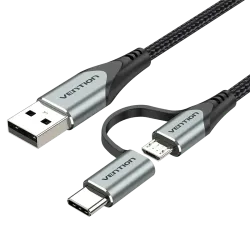 Vention USB 2.0 A Male to Lightning Male Cable – VEN LABVF