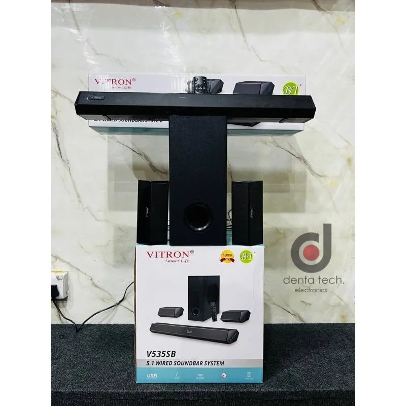 Vitron V535SB 5.1CH Wired Soundbar with 115W